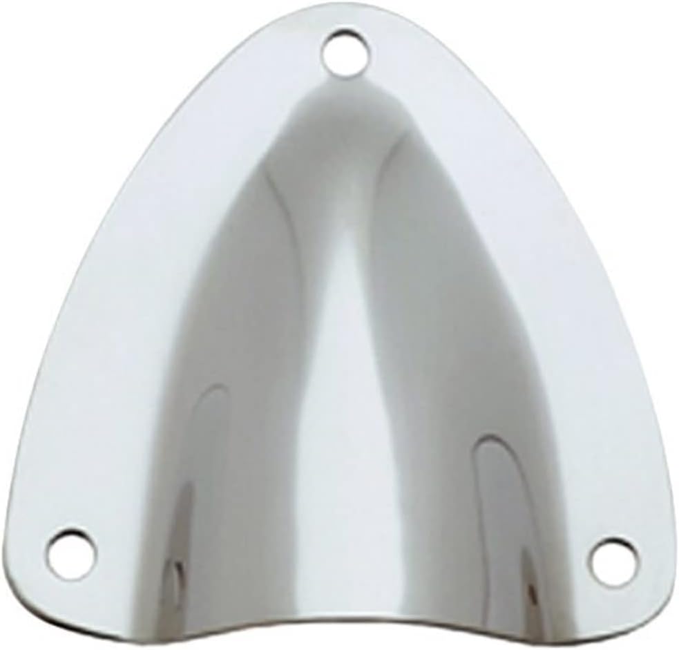 فتحة تهوية صدفية من الفولاذ المقاوم للصدأ (مقاس كبير)