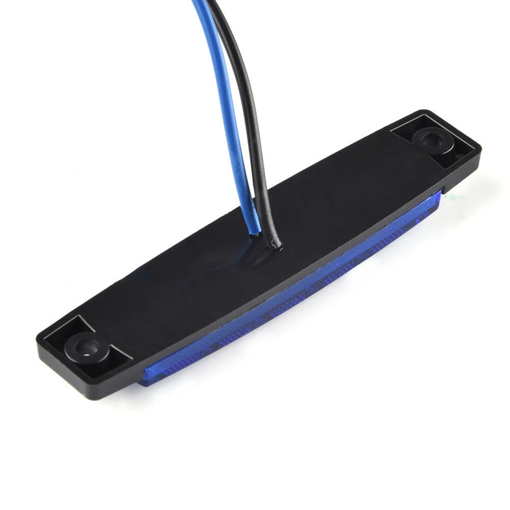 أضواء سطح القارب مقاس 3.8 بوصة باللون الأزرق