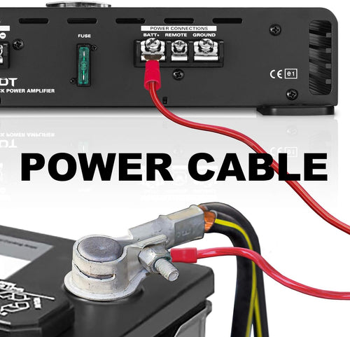 BOSS Audio Systems KIT10 4 Gauge Amplifier Installation Wiring Kit