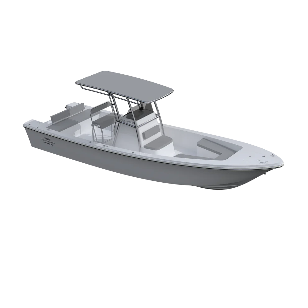 Suprema 27 Explorer - سطح بمقاعد - سطح علوي من الفولاذ المقاوم للصدأ - قياسي