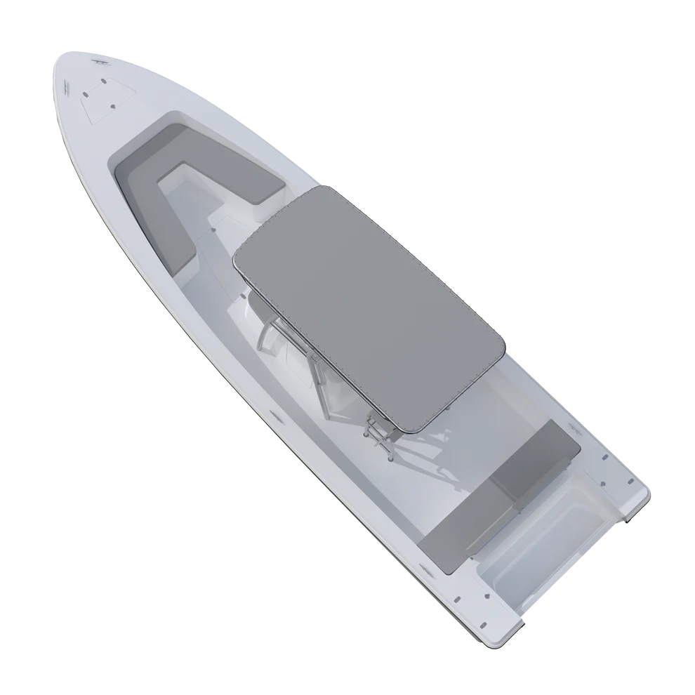 Suprema 27 Explorer - سطح بمقاعد - سطح علوي من الفولاذ المقاوم للصدأ - قياسي