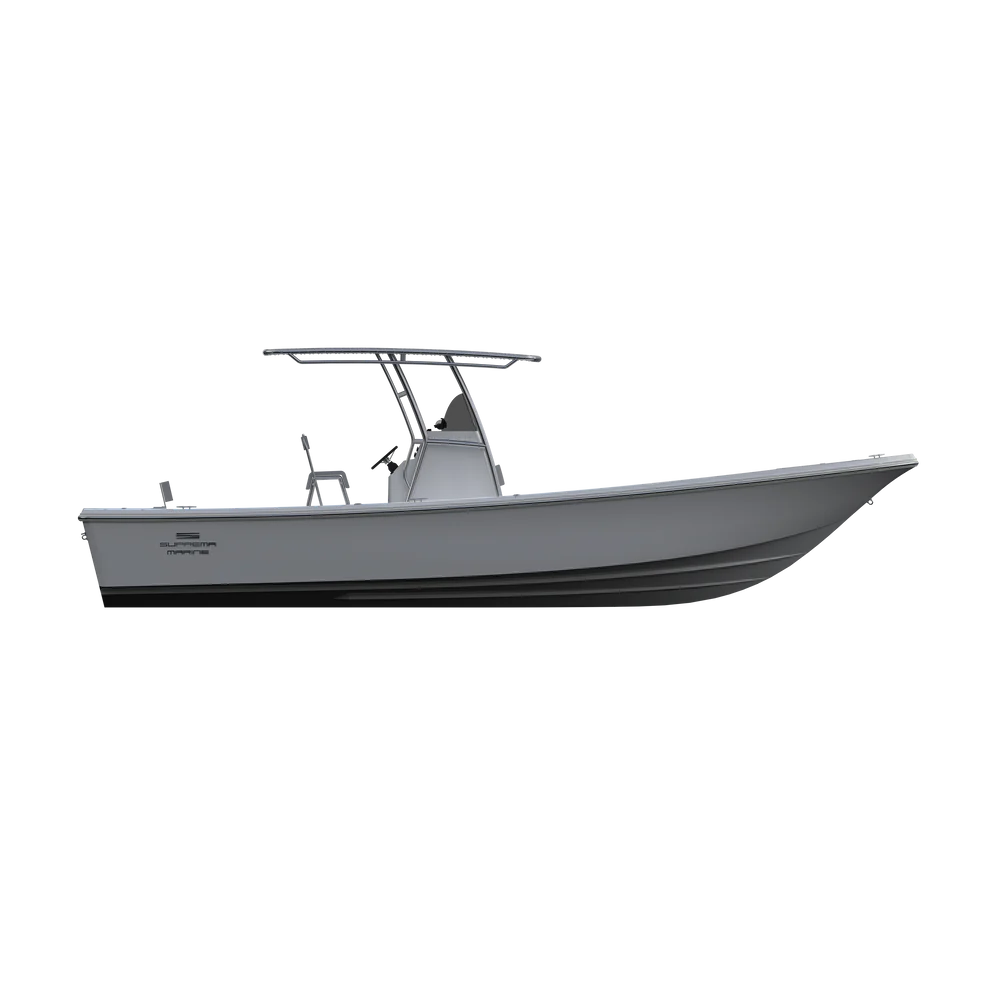 Suprema 27 Explorer - سطح بمقاعد - سطح علوي من الفولاذ المقاوم للصدأ - قياسي