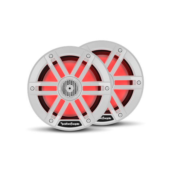 مكبرات صوت M1 6.5” Color Optix™ Marine ثنائية الاتجاه (pr) - أبيض