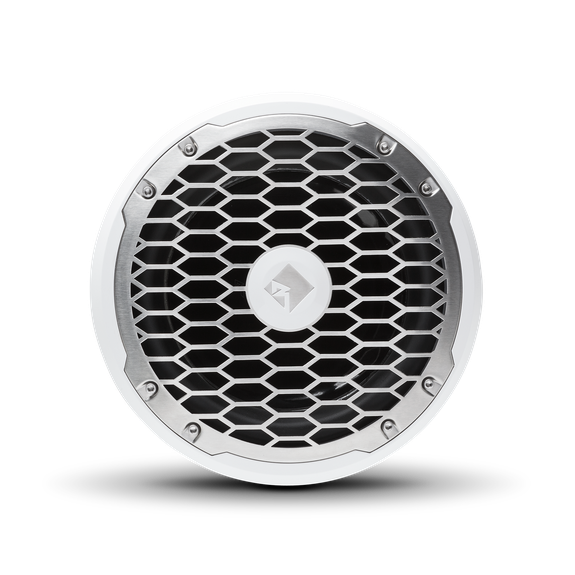 مكبر صوت Punch Marine مقاس 10 بوصات SVC 4 أوم - شبكة رياضية بيضاء