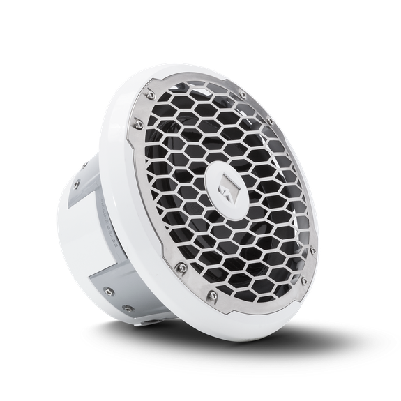 مكبر صوت Punch Marine مقاس 10 بوصات SVC 4 أوم - شبكة رياضية بيضاء