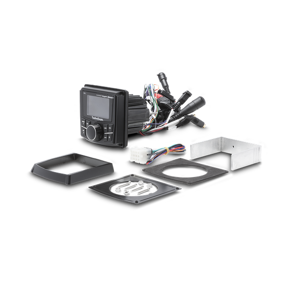 جهاز استقبال وسائط رقمية صغير الحجم بشاشة ٢.٧ بوصة - PMX 3 Rockford Fosgate