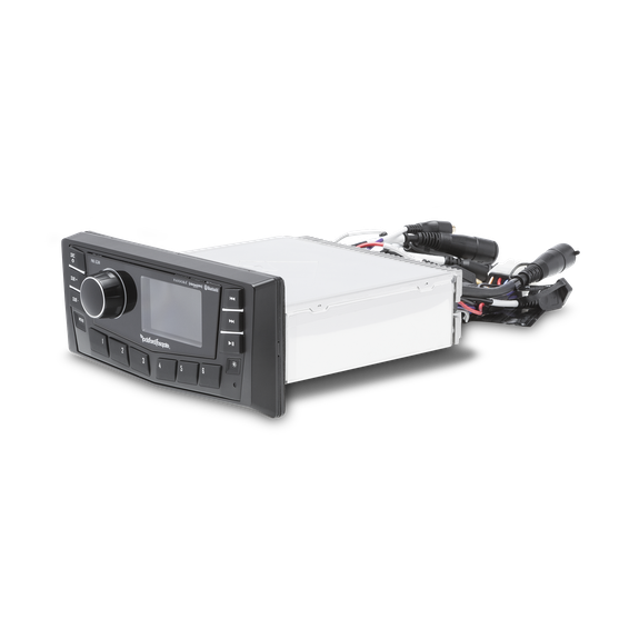 جهاز استقبال الوسائط الرقمية متعدد المناطق AM/FM/WB البحري بشاشة 2.7 بوصة مع ناقل CAN