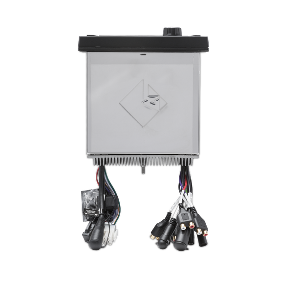 جهاز استقبال الوسائط الرقمية متعدد المناطق AM/FM/WB البحري بشاشة 2.7 بوصة مع ناقل CAN