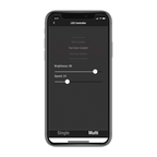 وحدة التحكم في الإضاءة Color Optix™ مع واجهة تطبيق اختيارية