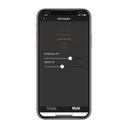 وحدة التحكم في الإضاءة Color Optix™ مع واجهة تطبيق اختيارية